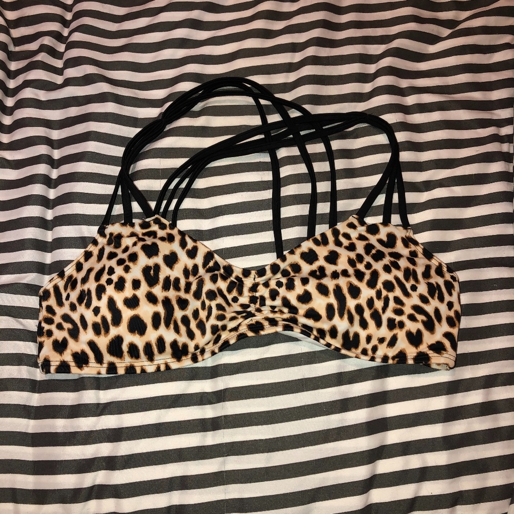 Cheetah Bikini Top
